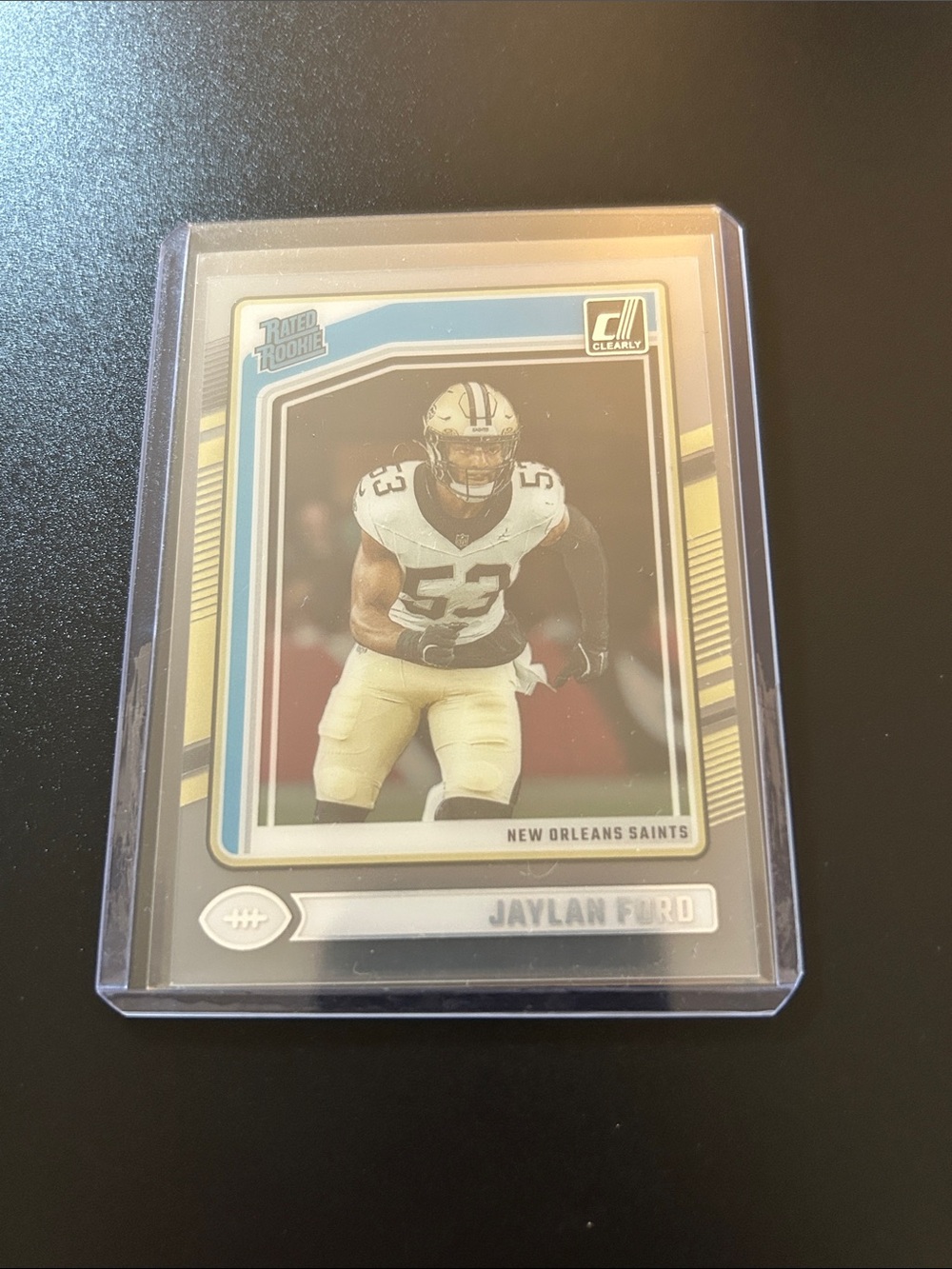 2024 Clearly Donruss Football Jaylan Ford RC Rated Rookie #92